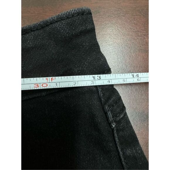 Rewash Black Super High Rise Mom Shorts Size 0/24 - Picture 6 of 7
